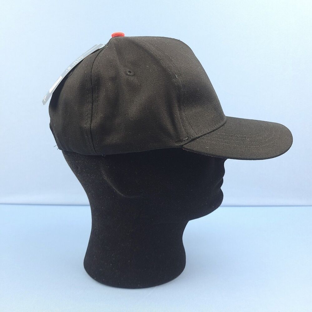 Disney Mickey Mouse Hat Baseball Cap Angry Black Red Adjustable Snapback OSFM - Picture 7 of 11